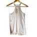 Vince Silk Blend Ruffle Halter Blouse Top