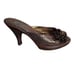 Salpy Vintage Floral Damask Wooden Heel