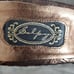 Salpy Vintage Floral Damask Wooden Heel