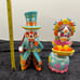 Dia De Los Muertos Luis Pinto Seniorita & Caballero Decorative Decor Sculptures