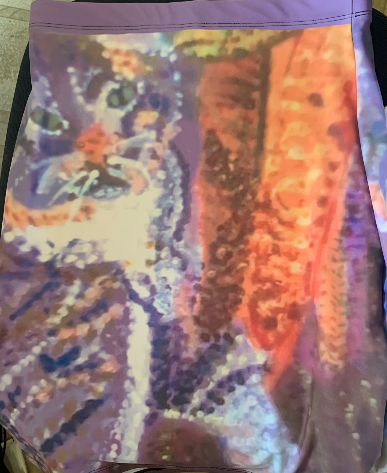 Custom made mini skirt(NY Fashion Week)