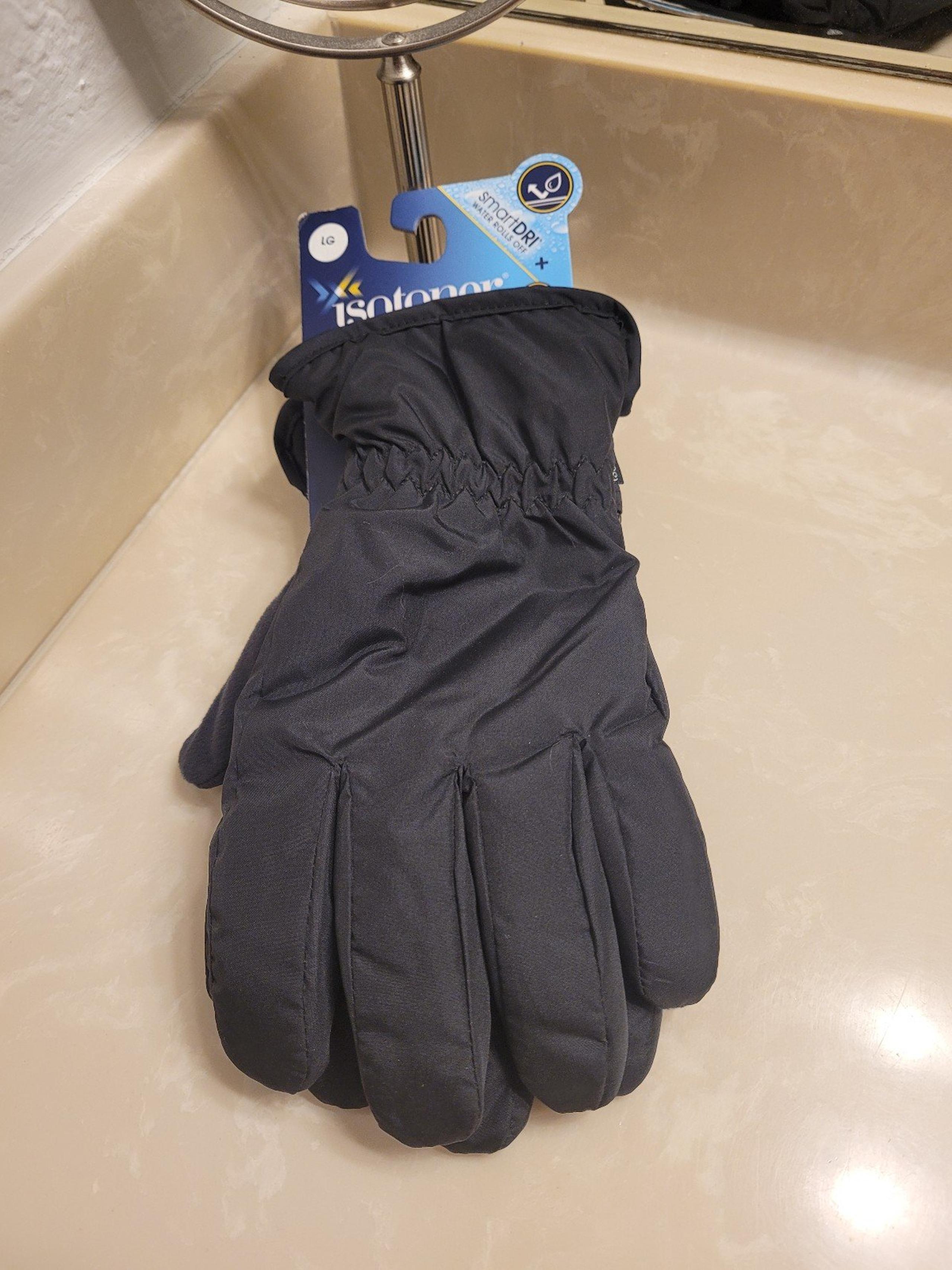 Women's Isotoner Smart Dri Gloves with Touch Screen Capability Size Large