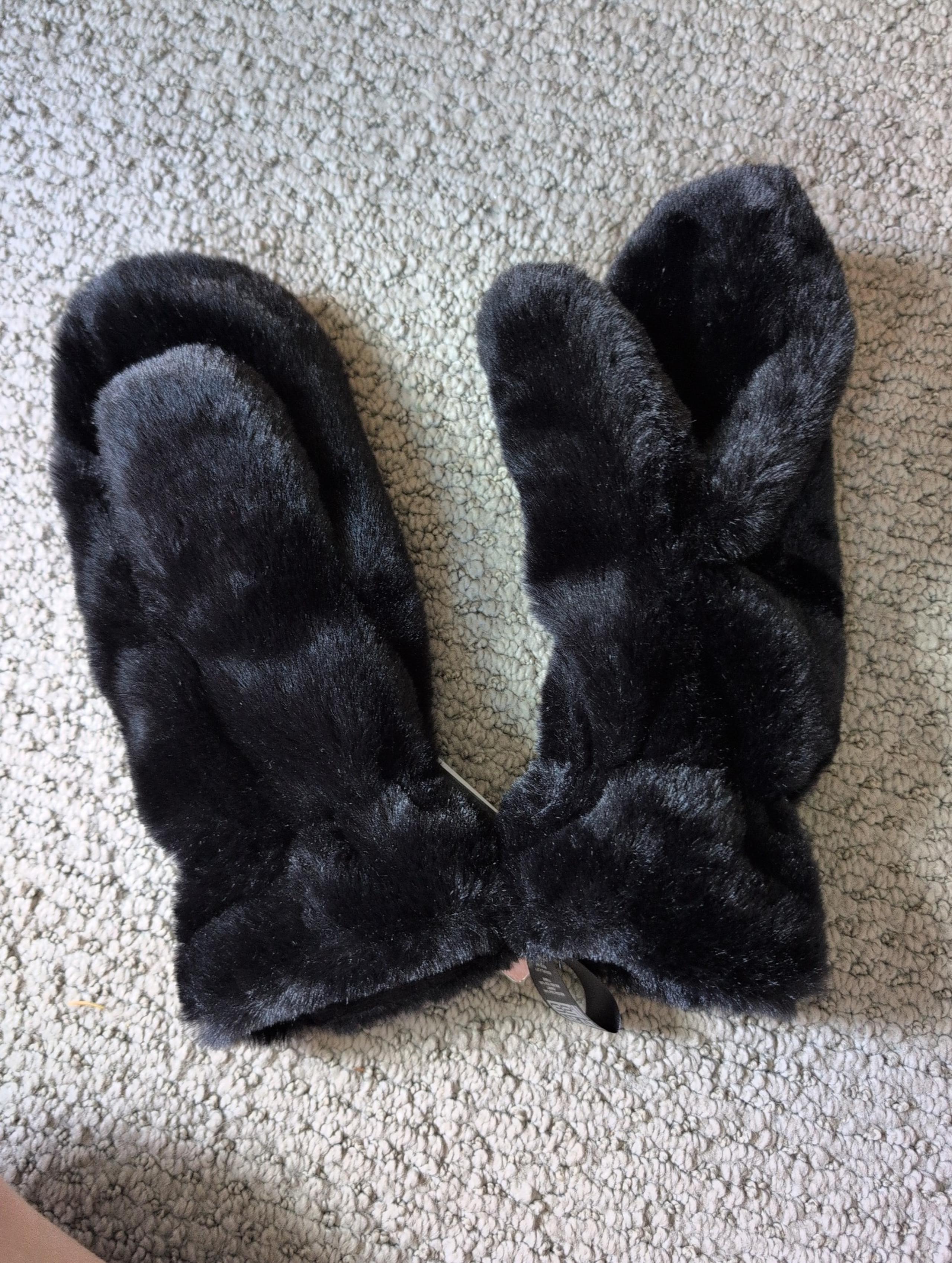 Fleece Lined Soft Mittens
