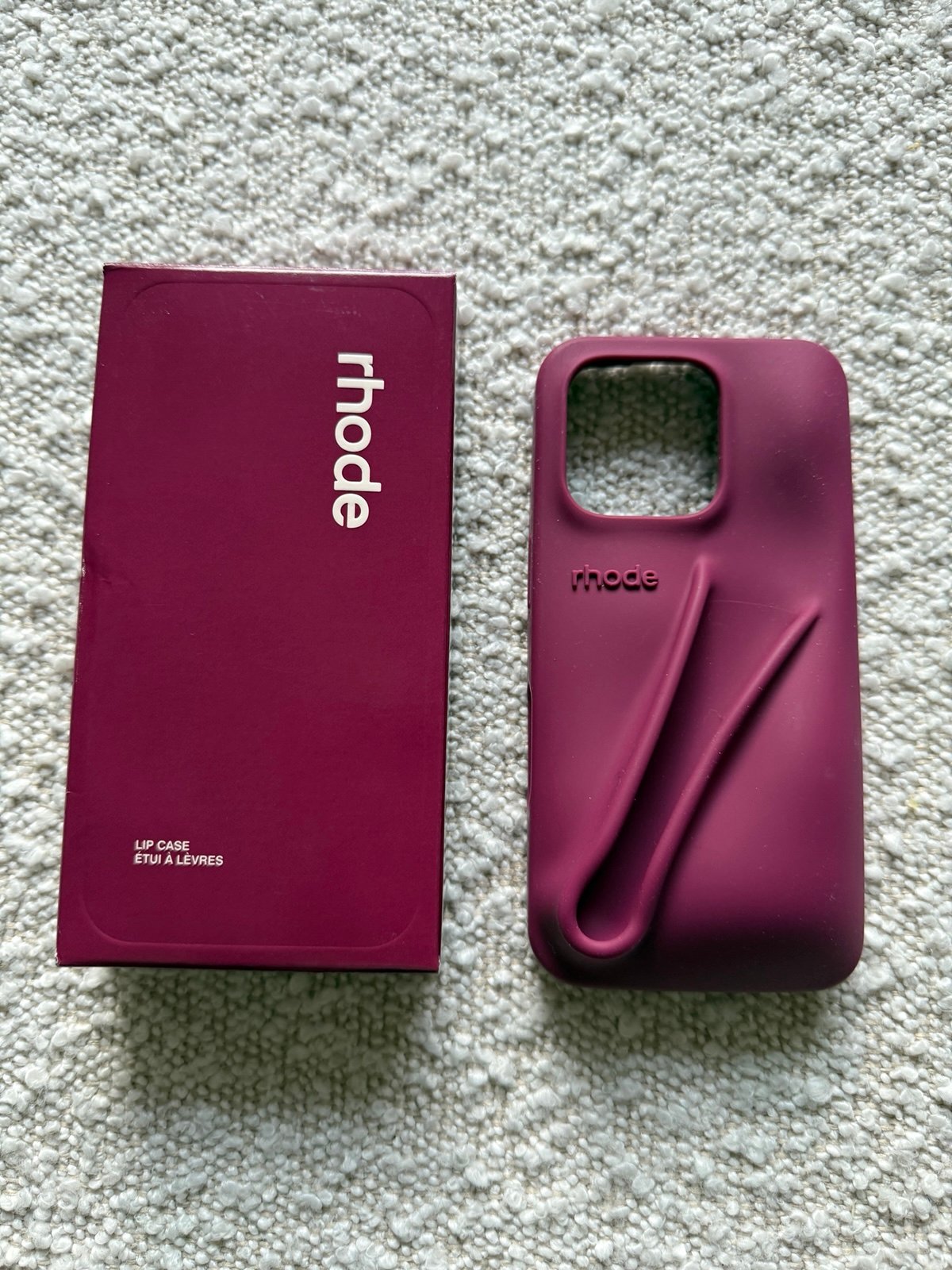 RHODE IPHONE 16 PRO MAX (RASPBERRY JELLY) LIP CASE - Cell