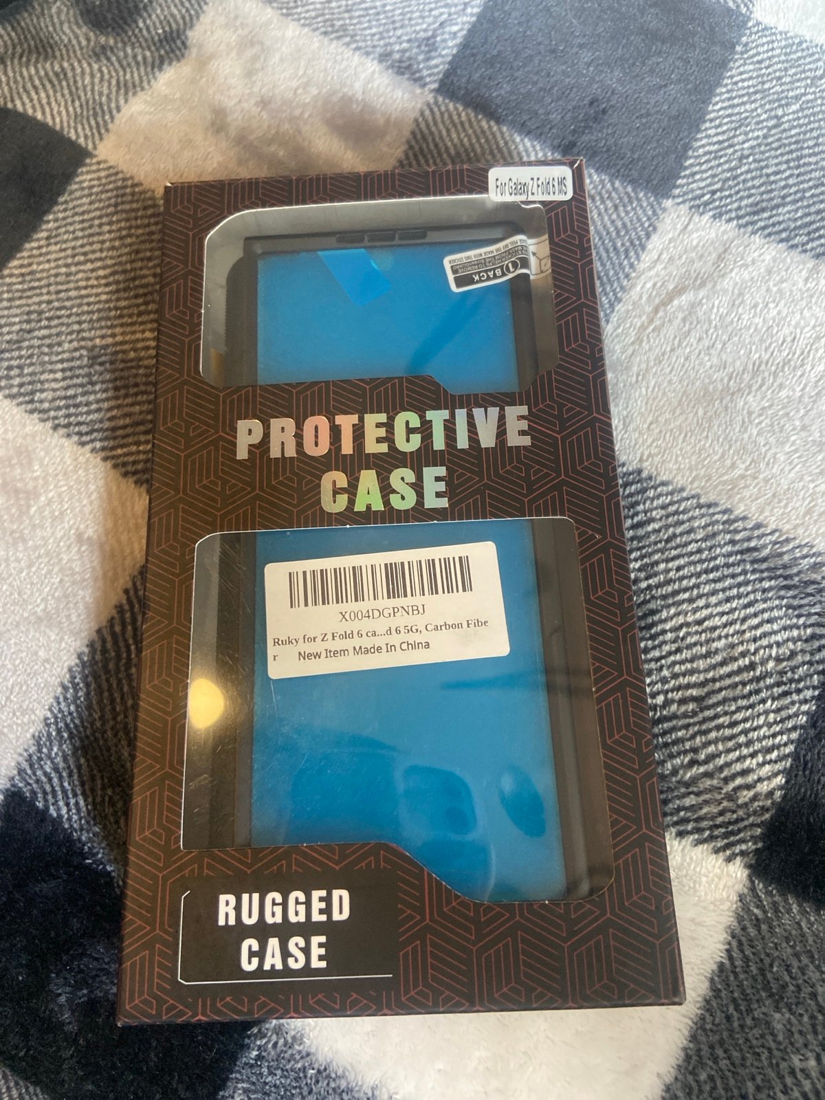 Carbon Fiber Protective Galaxy ZFold 6 Case