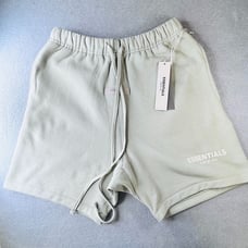 Essentials Fear of God Fleece Shorts Size XS Seafoam Green 6 inseam