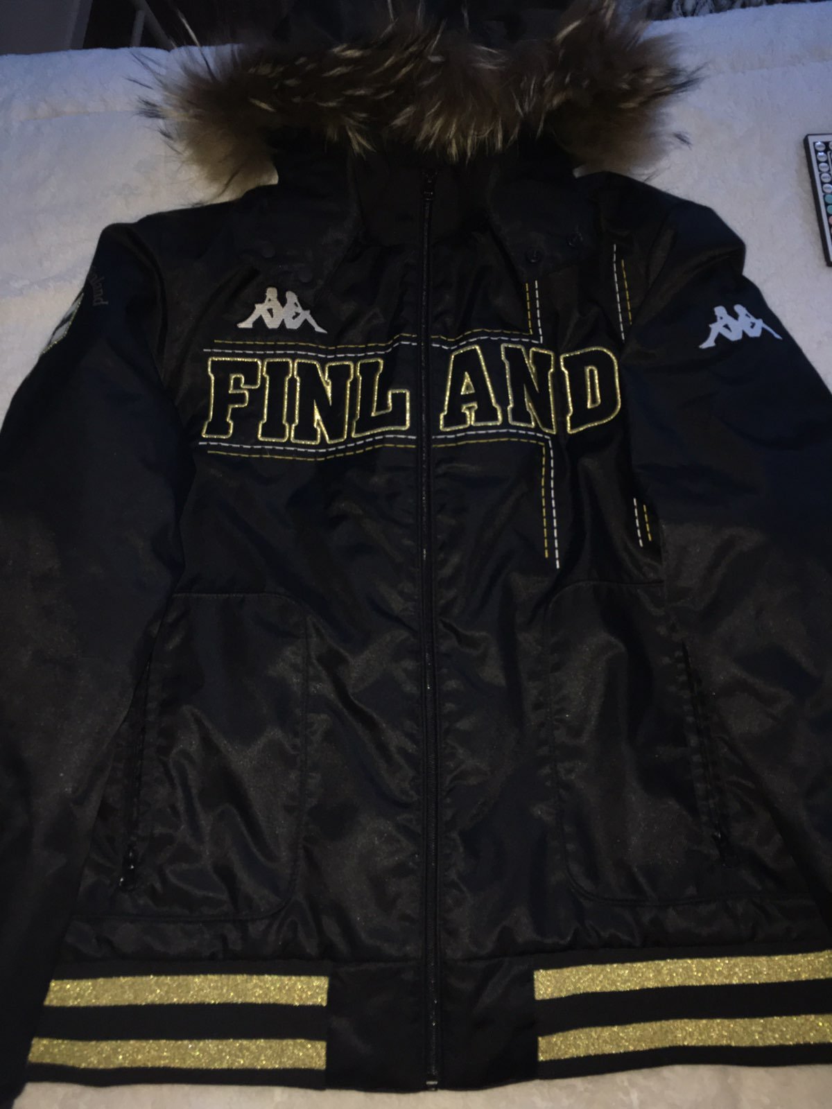 Vintage kappa puffer jacket