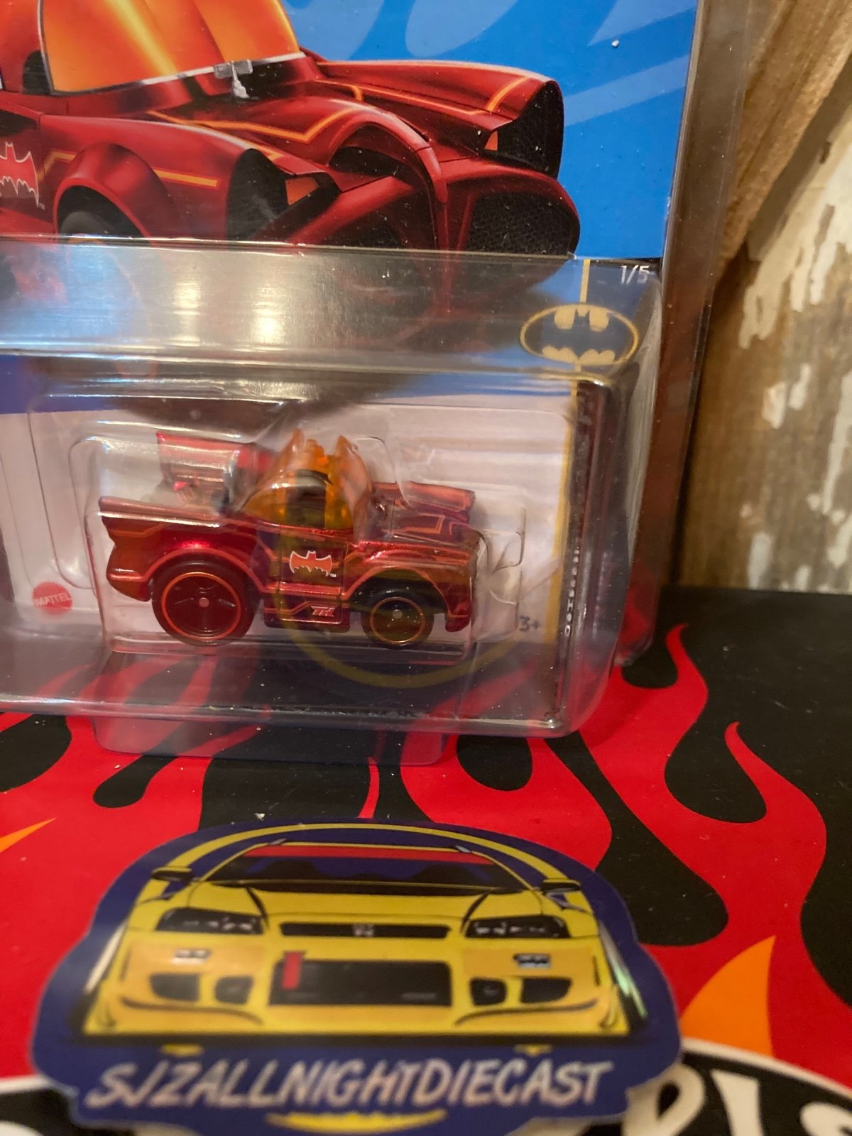 Hot Wheels super treasure hunt mini Batman