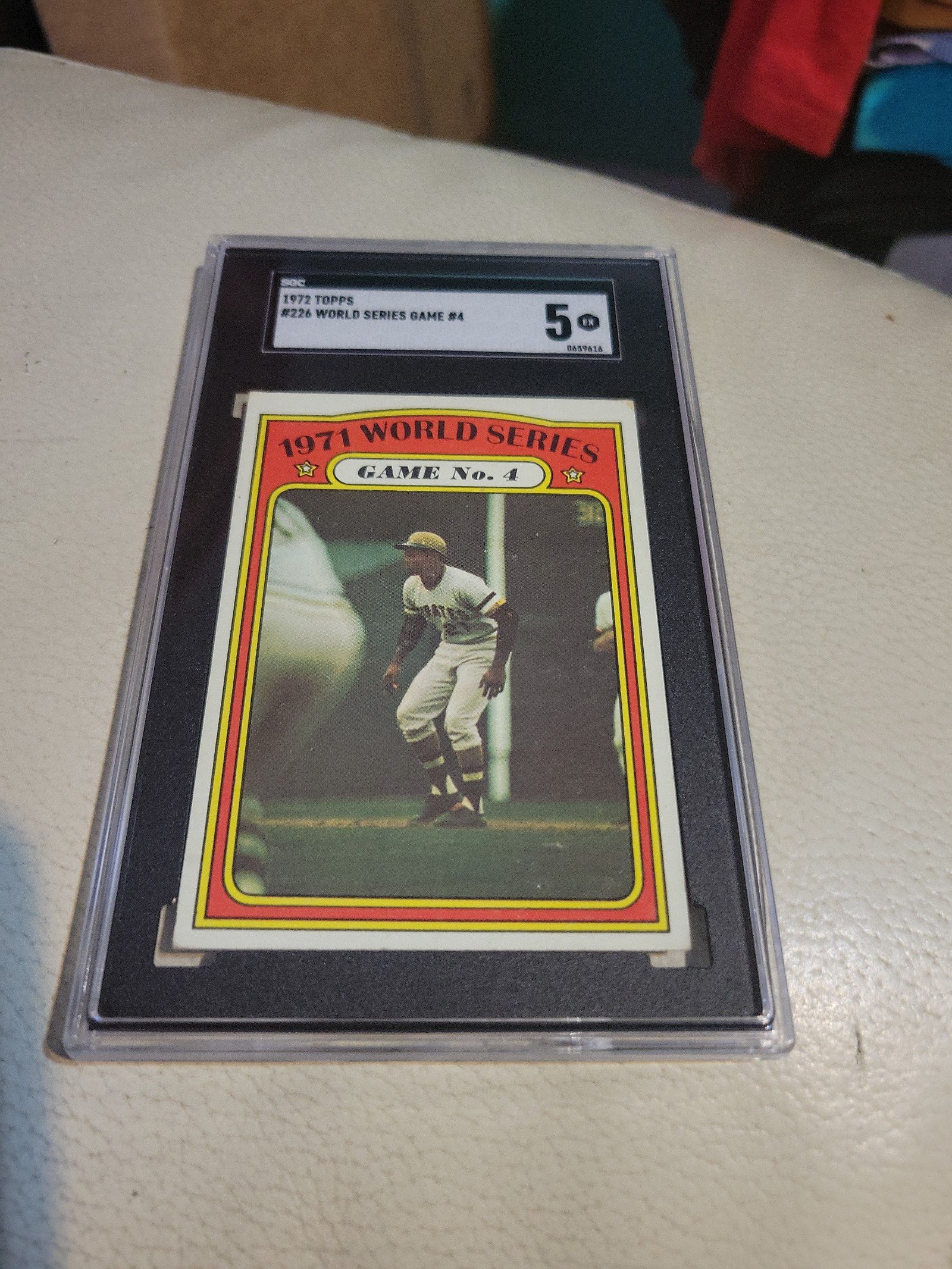 Clemente 71 World Series Game 4 SGC 5