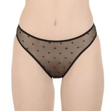 La Perla Womens Slip Black&Coral&Lilac