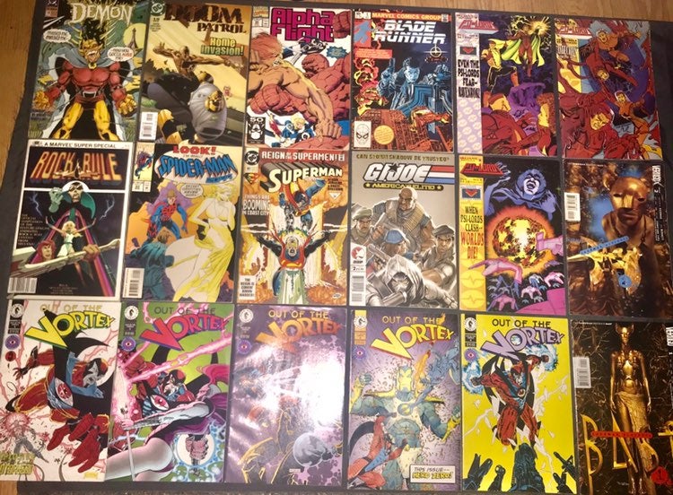 Comics - Marvel/DC/GI Joe/Rock and Rule