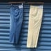 Crop Blue Jeans Size: 4 . & Relaxed Fit - High Rise Dress Pants {2} Pair Bundle