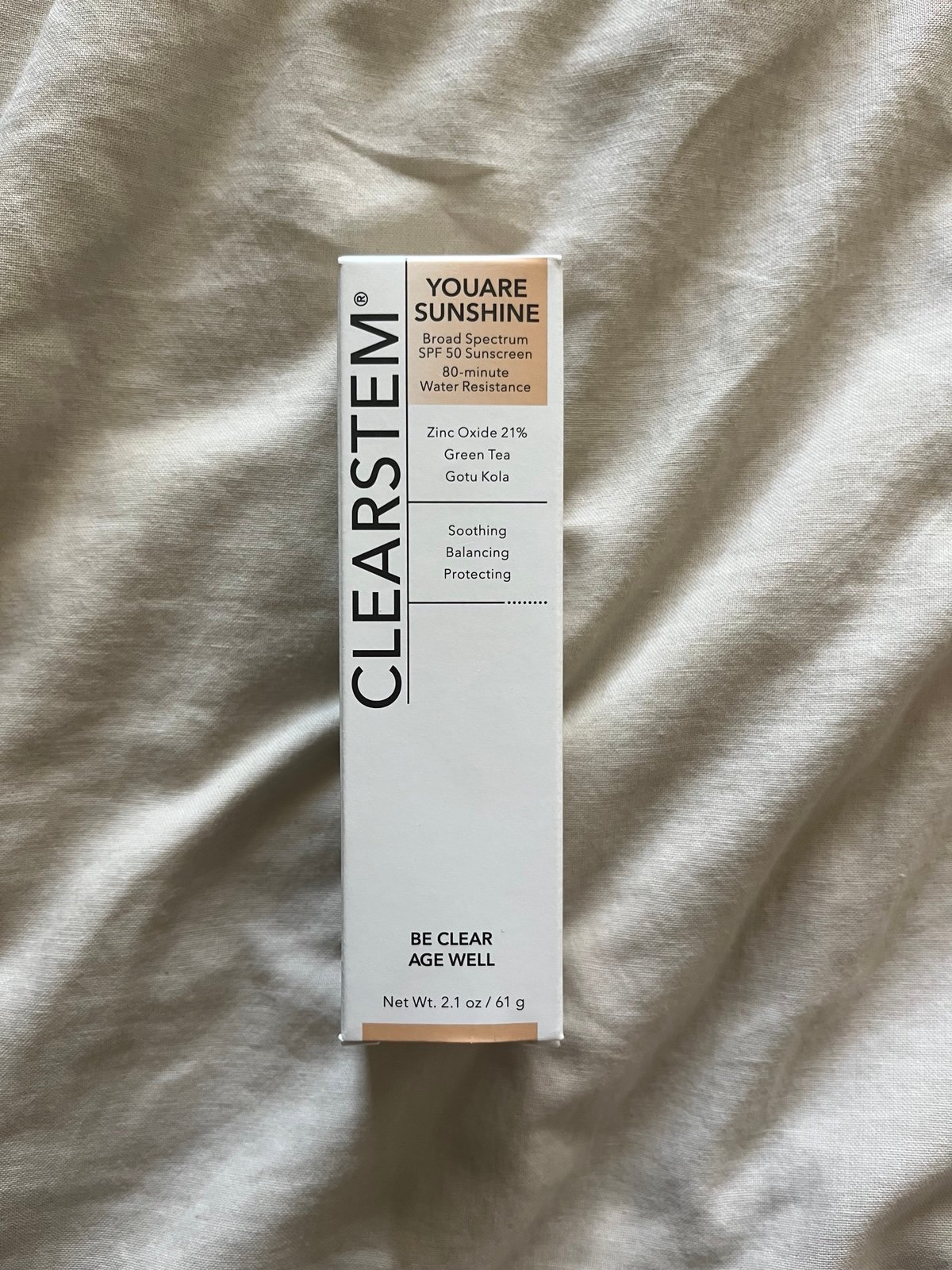 CLEARSTEM YOU ARE SUNSHINE SPF 50 Sunscreen