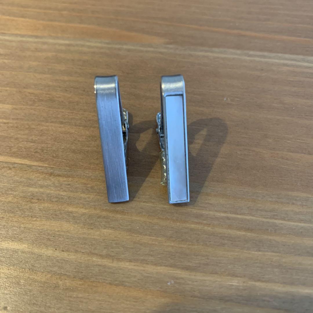 Jack Spade Tie Clip Bar, 2-Piece Set