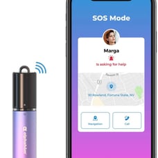 Alphahom Care Go Personal Alarm, Smart P