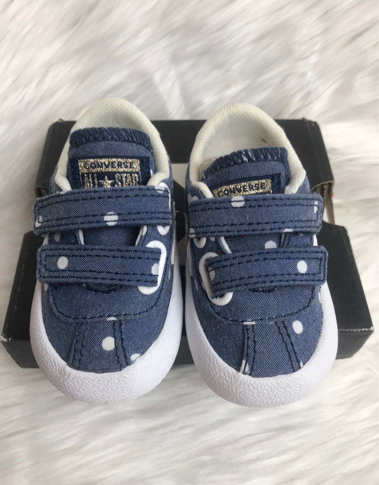 Converse Unisex BREAKPOINT 2V, NAVY/WHITE SIZE 2