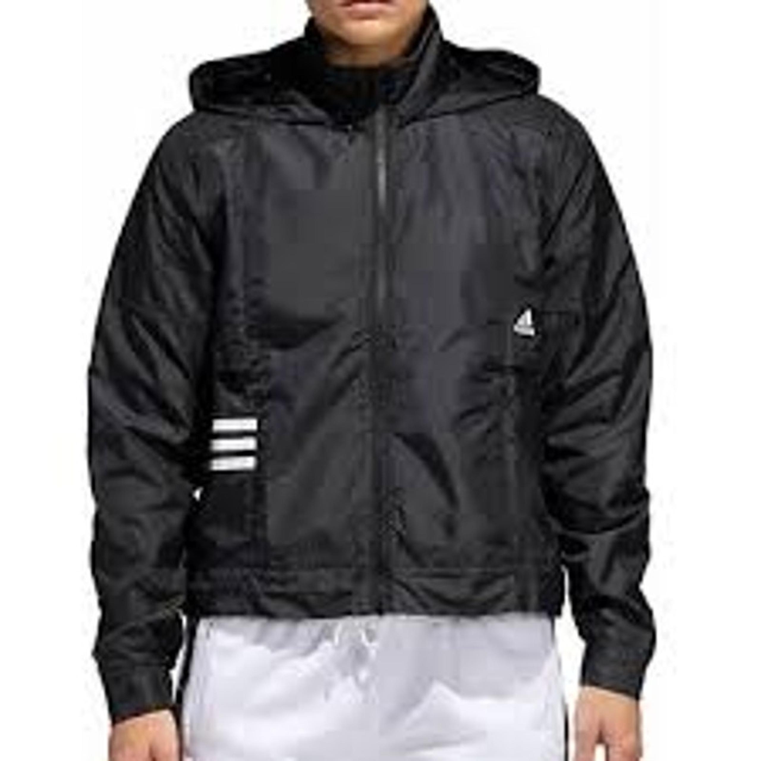 ADIDAS ID SOFT SHELL HOODED WINDBREAKER POCKET DRAWSTRING WAIST WOMEN SIZE Small
