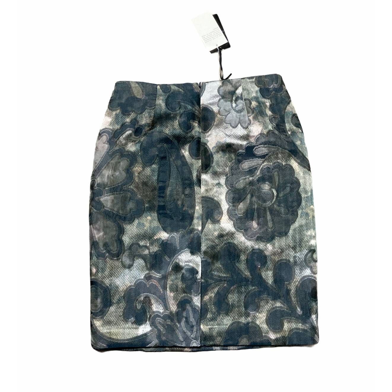 Worth NEW Moss Damask Jacquard Skirt