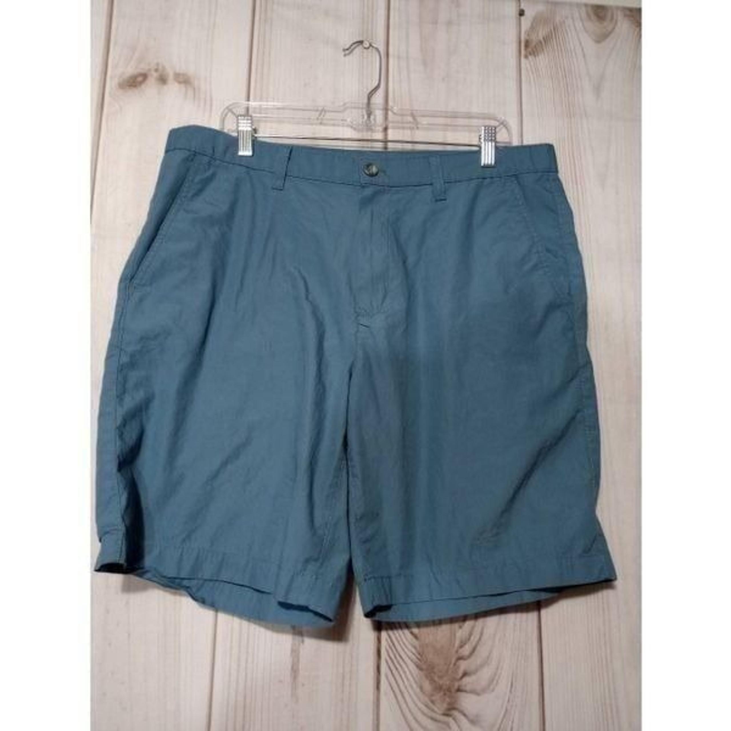 Eddie Bauer Shorts Men's 35 Blue Chino