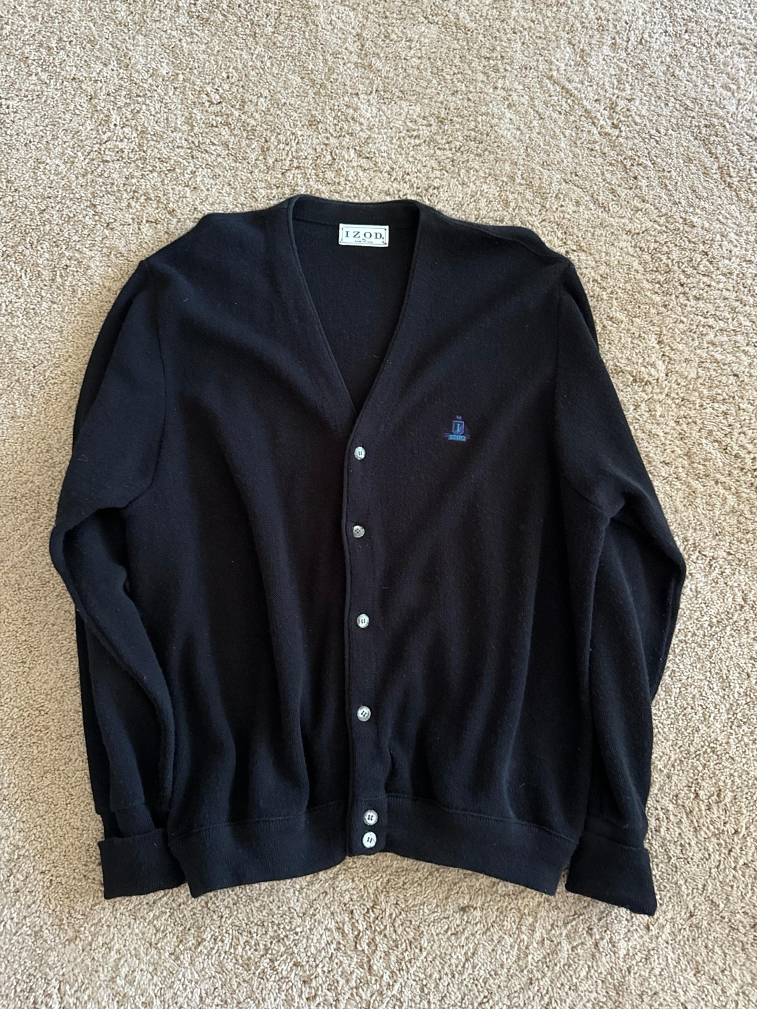 men’s vintage izod sweater