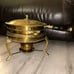 Vintage 1950s Brass Nader Beautiful Vintage Middle Eastern Antique Brass Chaffi