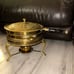 Vintage 1950s Brass Nader Beautiful Vintage Middle Eastern Antique Brass Chaffi