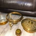 Vintage 1950s Brass Nader Beautiful Vintage Middle Eastern Antique Brass Chaffi
