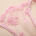 S∙Women's Sexy Lingerie Lace Babydoll Bra Thong Set Sleepwear Nightwear