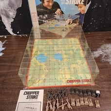 1976 Chopper Strike Board Game by Milton Bradley Complete in Very Good Condition