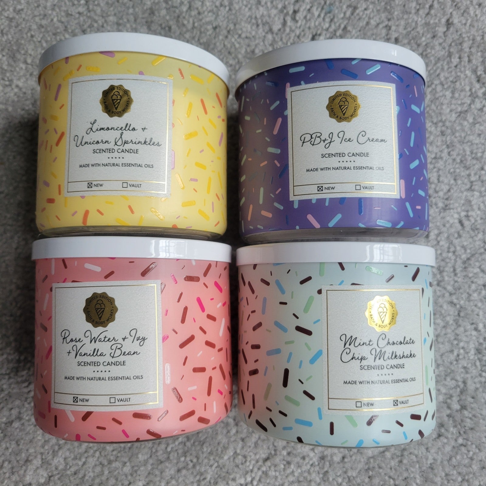 Bath and Body Works LE Candles