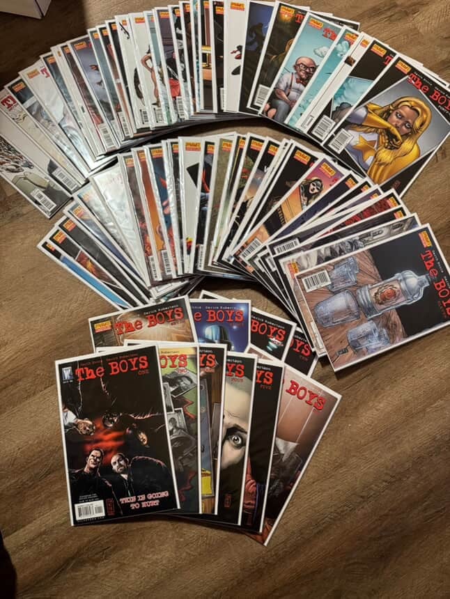 THE BOYS ALL COMICS
