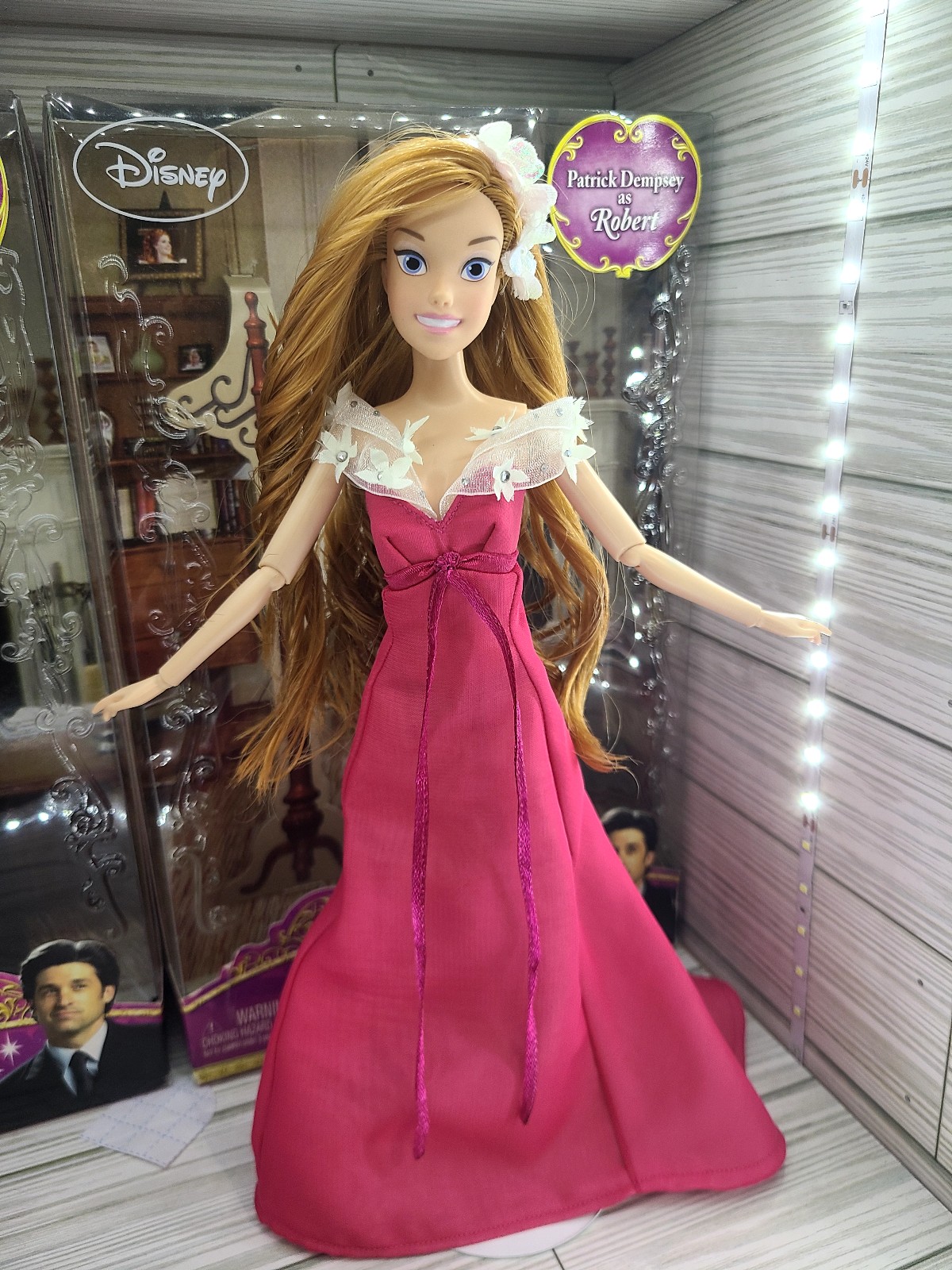 Enchanted Giselle Doll Amy Adams Movie Very Rare Disney Store Version OOAK