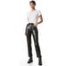 Alice + Olivia Amazing Boyfriend Vegan Leather Pant