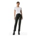 Alice + Olivia Amazing Boyfriend Vegan Leather Pant