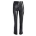 Alice + Olivia Amazing Boyfriend Vegan Leather Pant