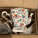 Teapot, Old Cottage by Royal Winton Grimwades - Post 1960 (white), Ascot design