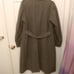 World War II green pea coat, 1946 Norwegian soldiers coat. In excellent conditio
