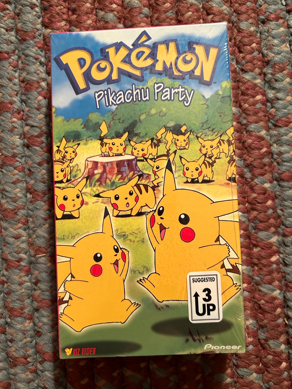 Pokemon pikachu party vhs sealed