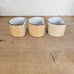 3 Vintage Noritake M Japan Napkin Ring Art Deco Lusterware Man Checkered Cape