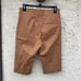 COS Size 4 Straight Cotton Shorts Brown Bermuda dress shorts