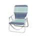 Caribbean Joe Folding Beach Chair - Blue Stripes