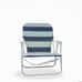 Caribbean Joe Folding Beach Chair - Blue Stripes