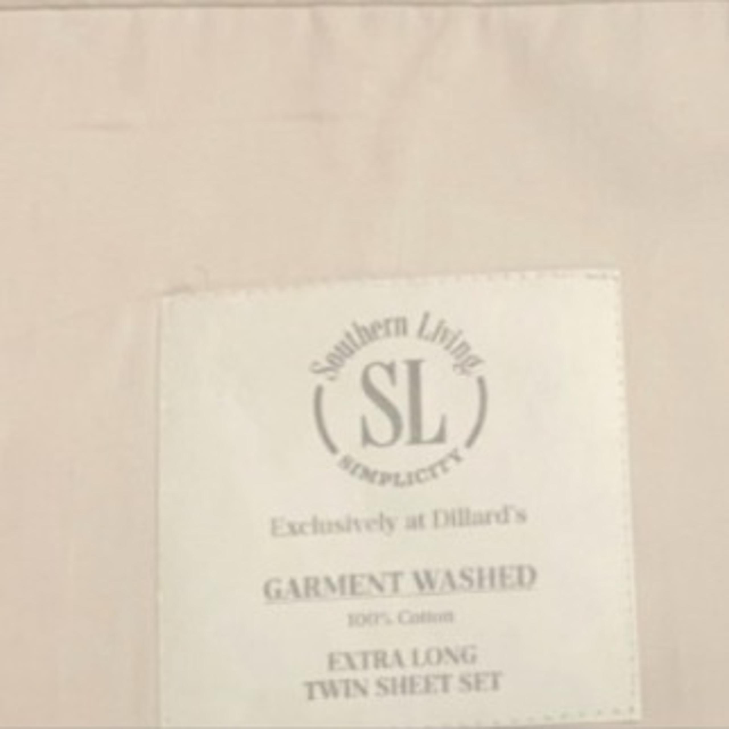 Southern Living Extra Long Twin Sheet XL Set Birch Beige Cotton Dillard's