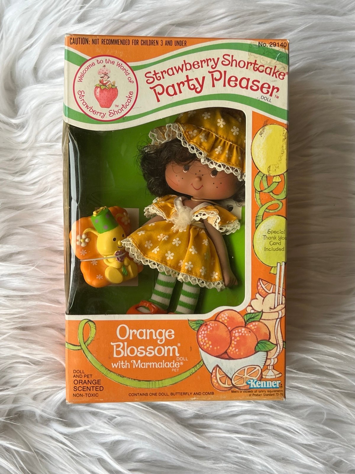 Vintage Strawberry Shortcake Orange Blossom Party Pleaser Doll