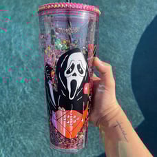 Starbucks scream Snow globe tumbler