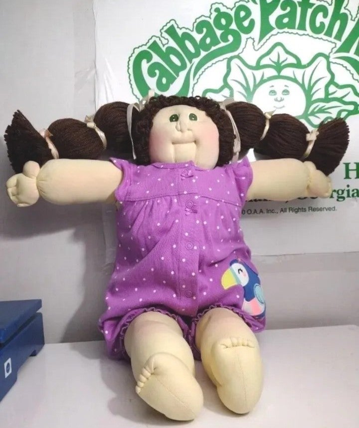 **SOLD**SOLD**Cabbage Patch kids Little People Soft Sculpture Girl