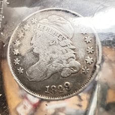 1829 half bust dime