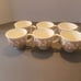 Alfred Meakin Fair Winds Sailor Fairwell Brown 7 Tea Cup / 9 Sauces New York S/S