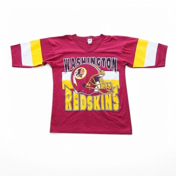 Garan Vintage 80s Washington Redskins Commanders NFL Football Jersey Shirt M
