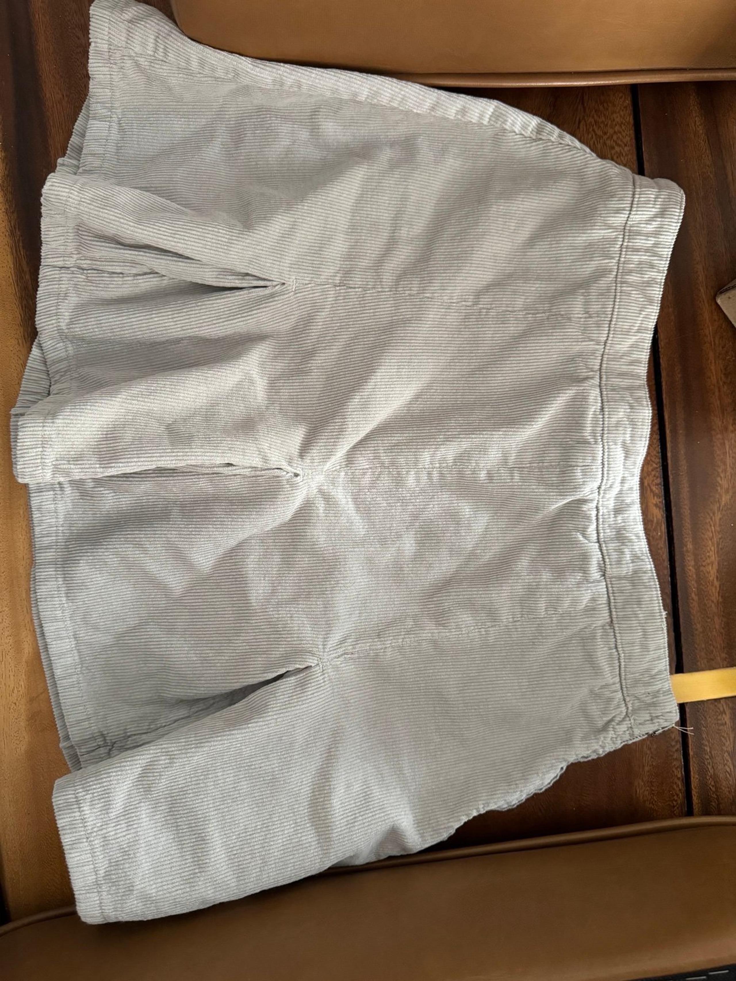 BDG corduroy pleated mini skirt